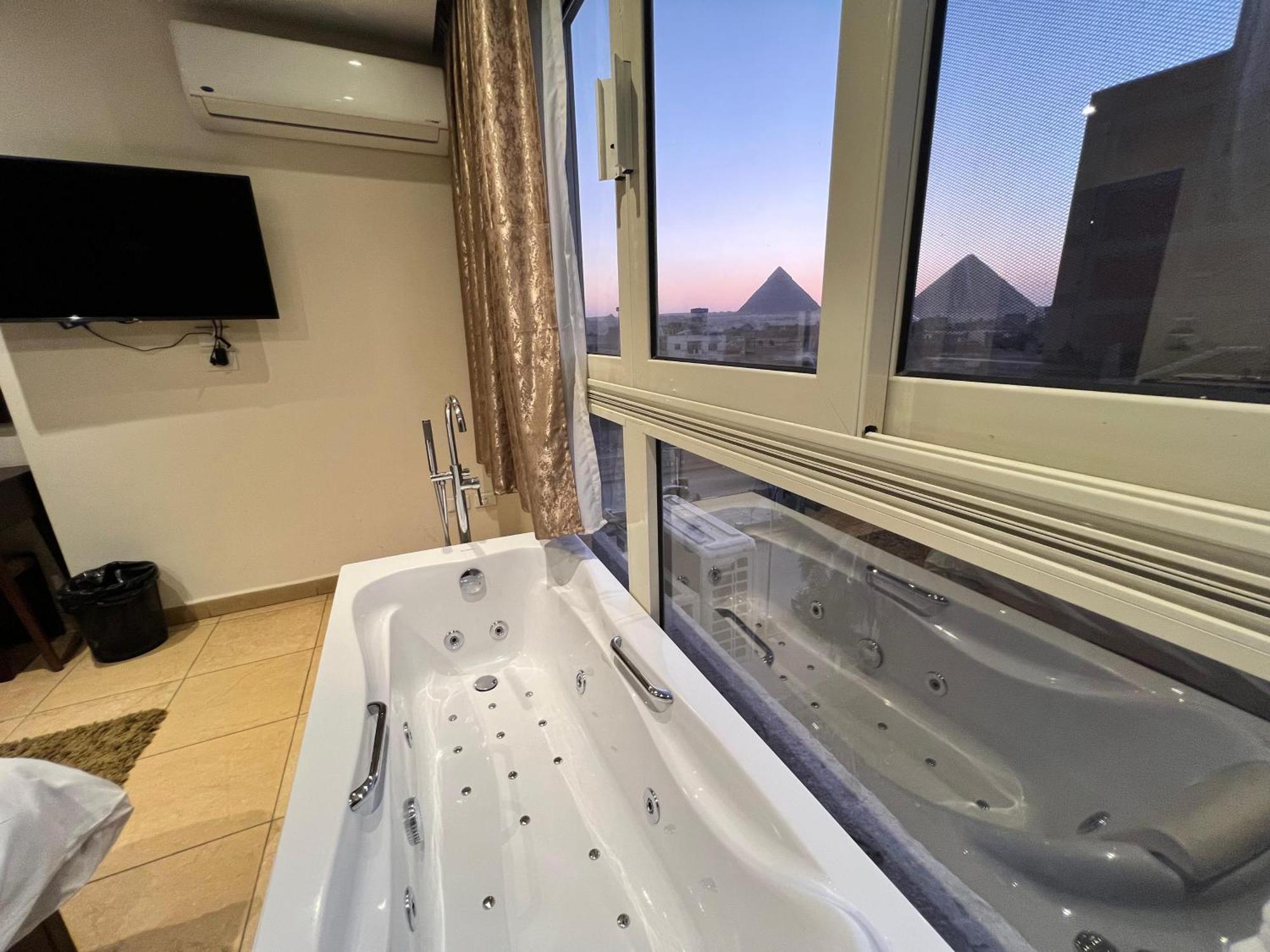 King Khafren View Inn Kafrat al Jabal Bagian luar foto